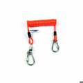 Guardian PURE SAFETY GROUP RED WIRED COIL LANYARD WITH CC2956WR14LRD